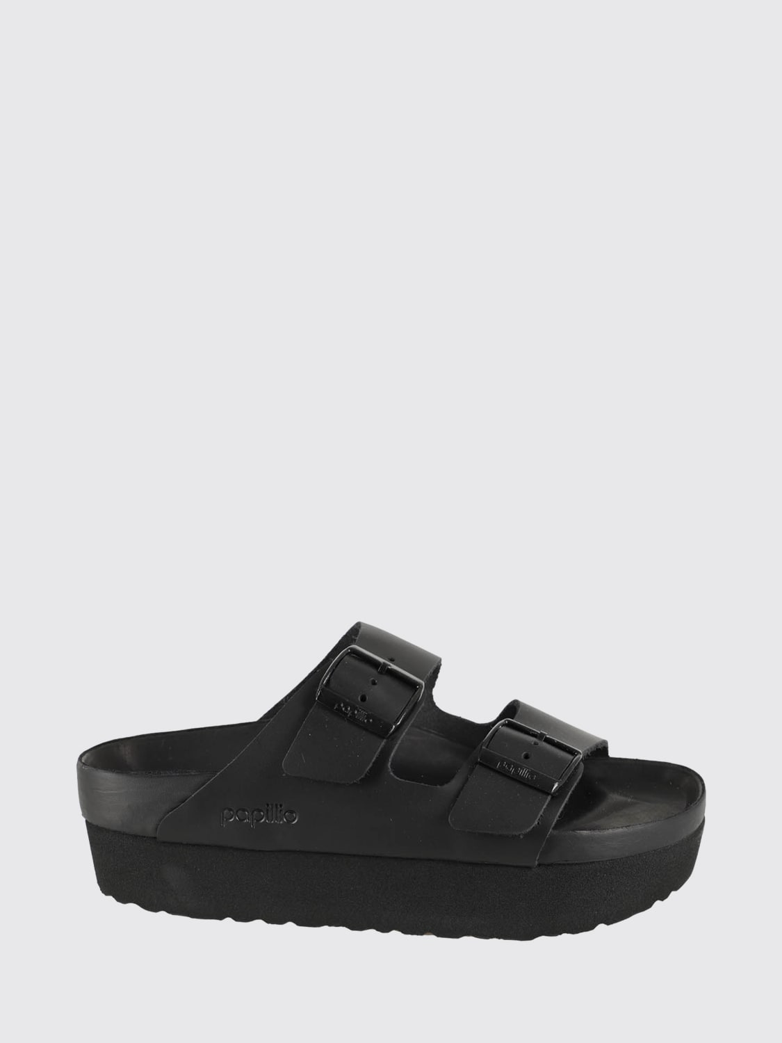 BIRKENSTOCK HEELED SANDAL: Shoes woman Birkenstock, Black - Img 1