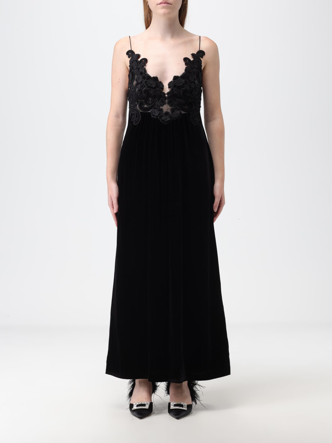 ワンピース ZIMMERMANN Woman Dress Black 4228DS251 BLK ZIMMERMANN: Dress woman - Black | Zimmermann dress 8345DF233