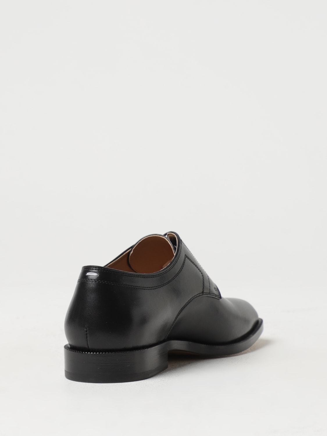 MAISON MARGIELA STRINGATE: Oxford Maison Margiela in pelle, Nero - Img 3