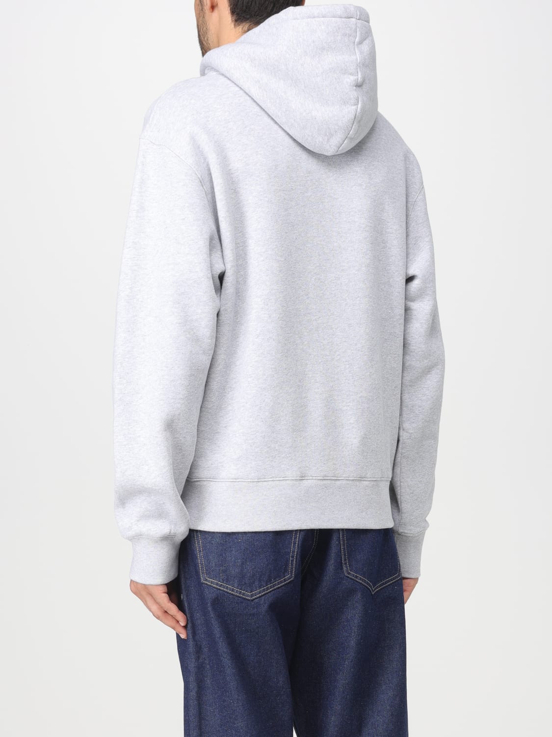 MAISON KITSUNÉ スウェットシャツ: セーター メンズ Maison KitsunÉ, グレー - Img 2