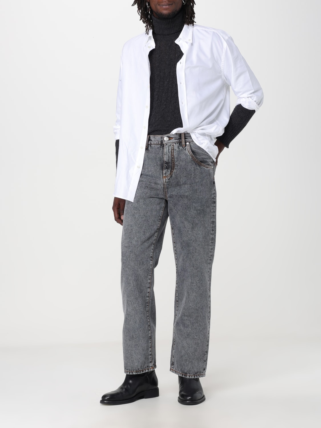 ETRO SWEATER: Etro cashmere sweater, Blue - Img 2