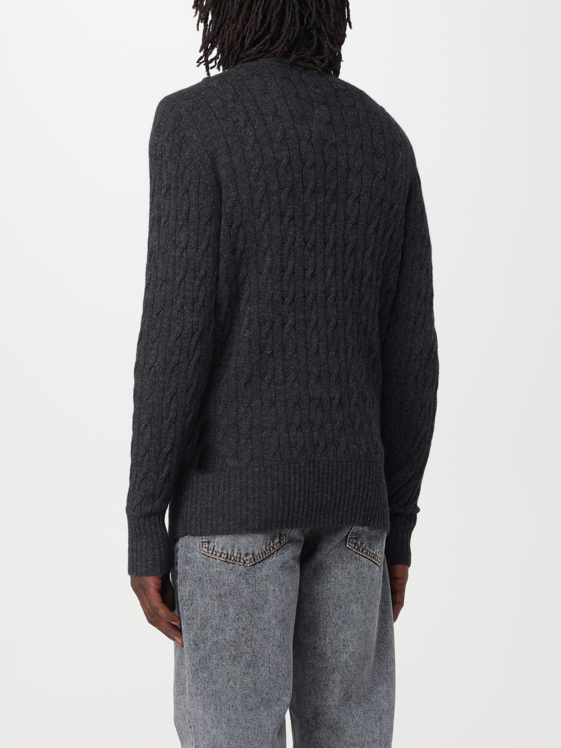 ETRO SWEATER: Etro cashmere sweater, Blue - Img 3