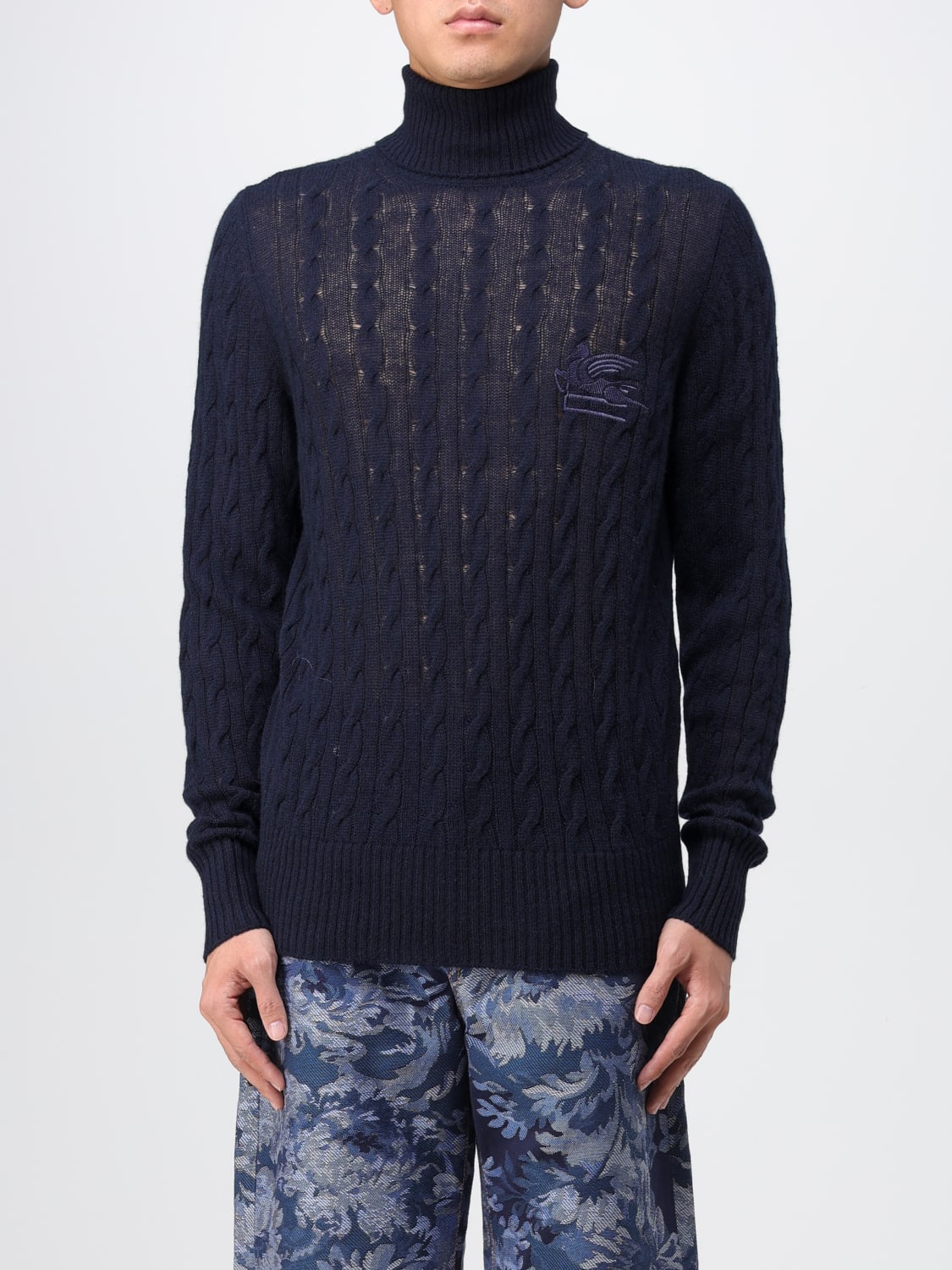 ETRO JERSEY: Jersey hombre Etro, Gris - Img 1