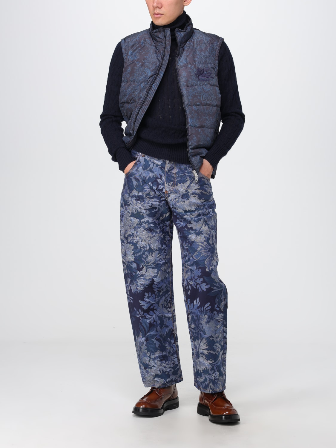 ETRO JERSEY: Jersey hombre Etro, Gris - Img 2