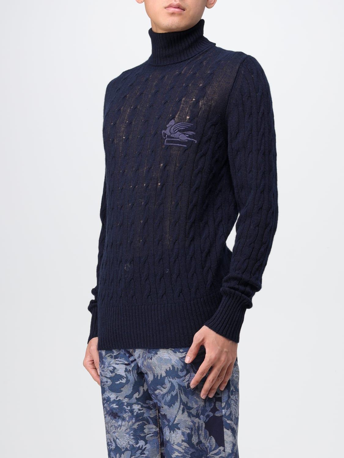 ETRO JERSEY: Jersey hombre Etro, Gris - Img 4