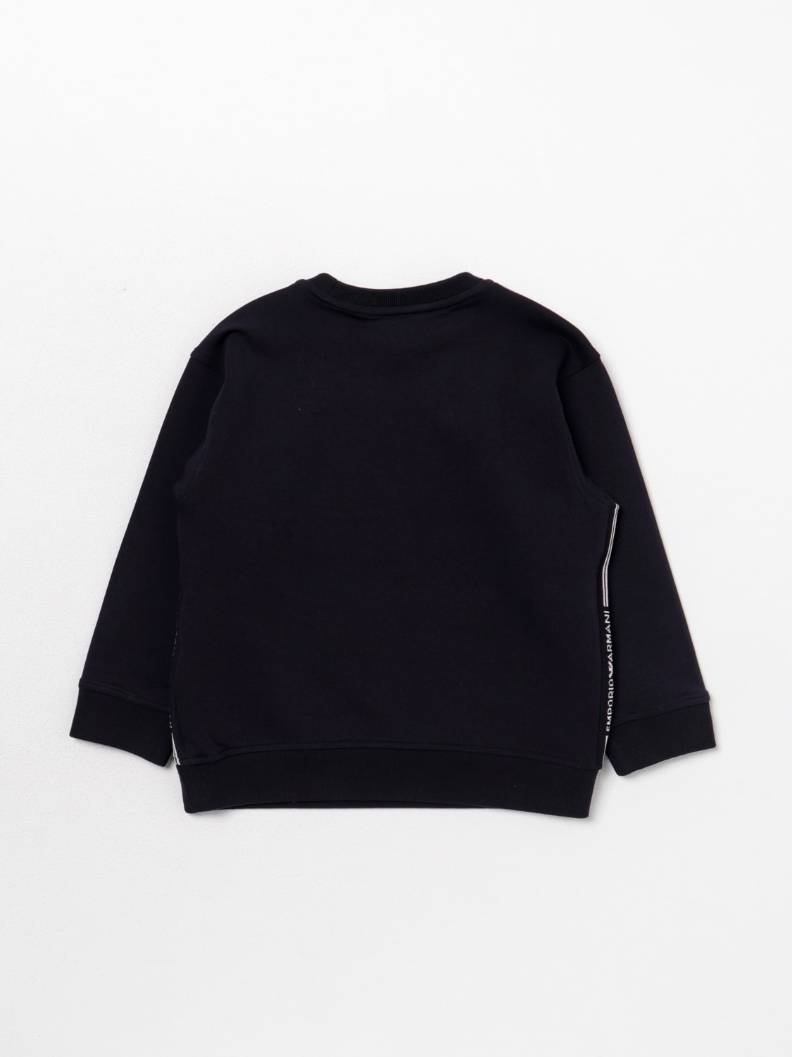 EMPORIO ARMANI PULLOVER: Pullover kinder Emporio Armani Kids, Blau - Img 2