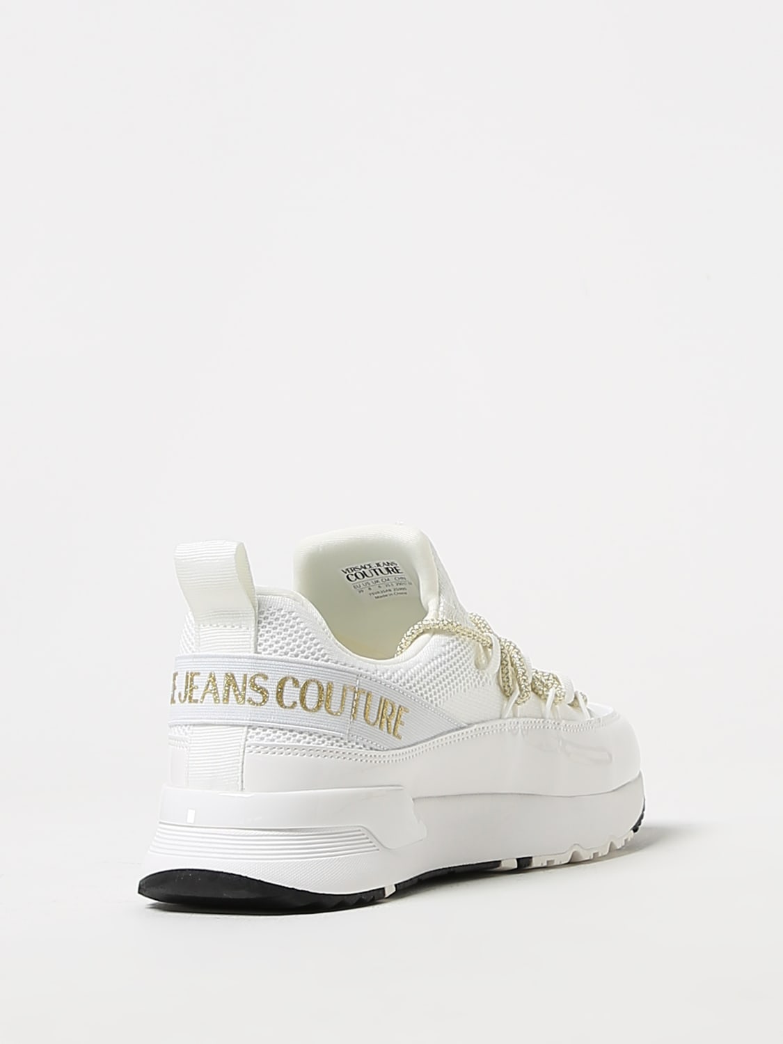 VERSACE JEANS COUTURE ZAPATILLAS: Zapatillas mujer Versace Jeans Couture, Blanco - Img 3