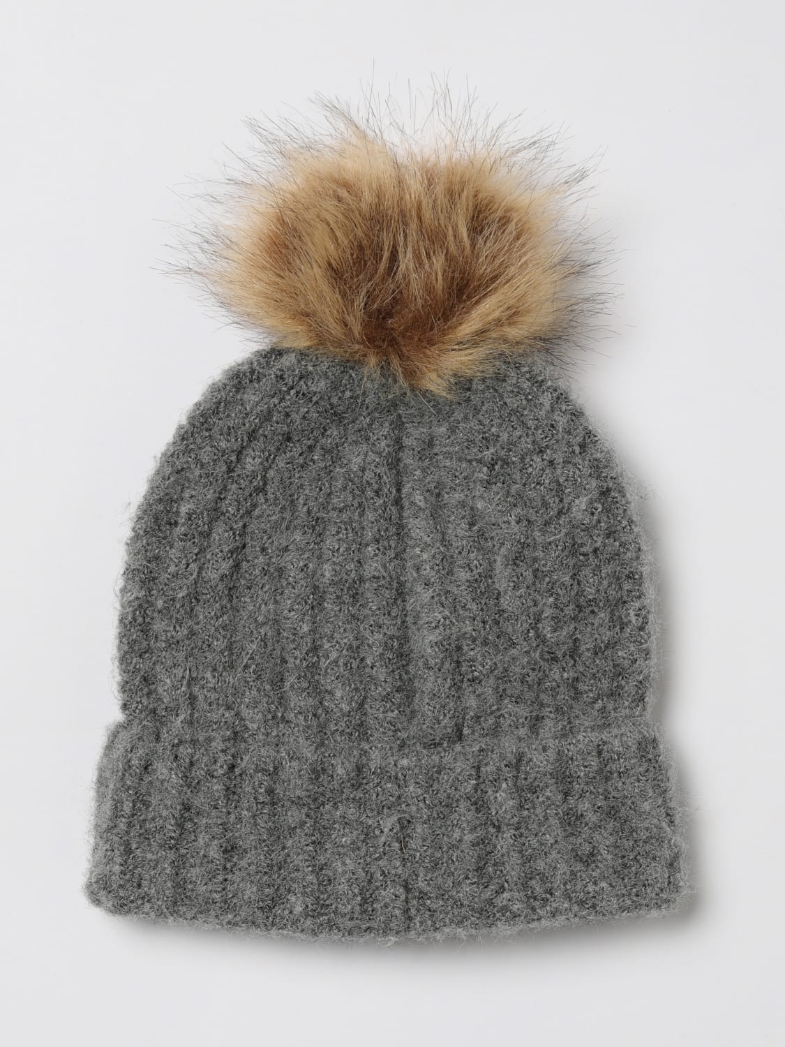 BARBOUR SET ACCESSORI: Set cappello + sciarpa Barbour in tessuto riciclato, Grigio - Img 4