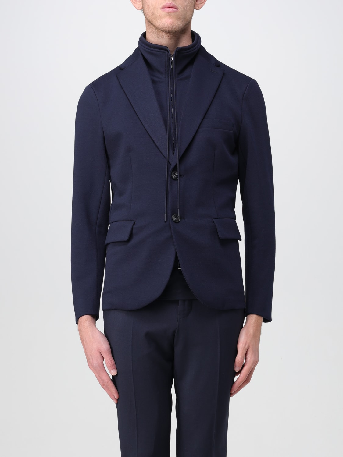 Giglio Blazer Emporio Armani in lana