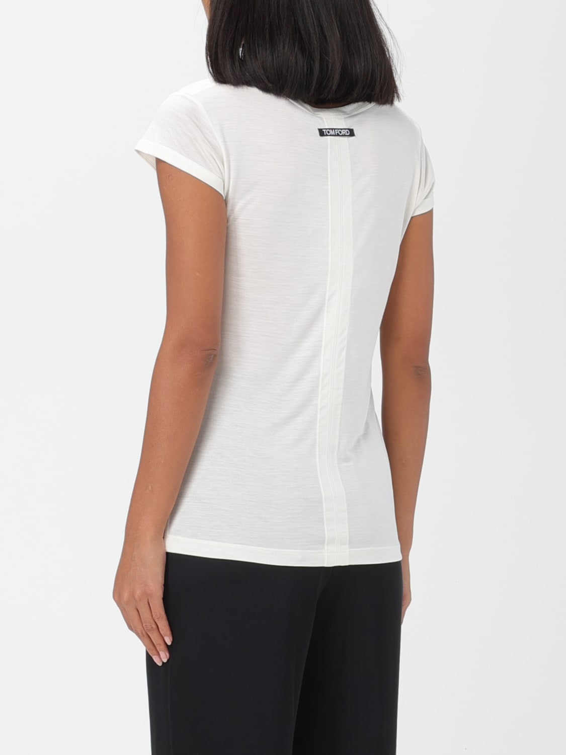 TOM FORD CAMISETA: Camiseta mujer Tom Ford, Blanco - Img 2