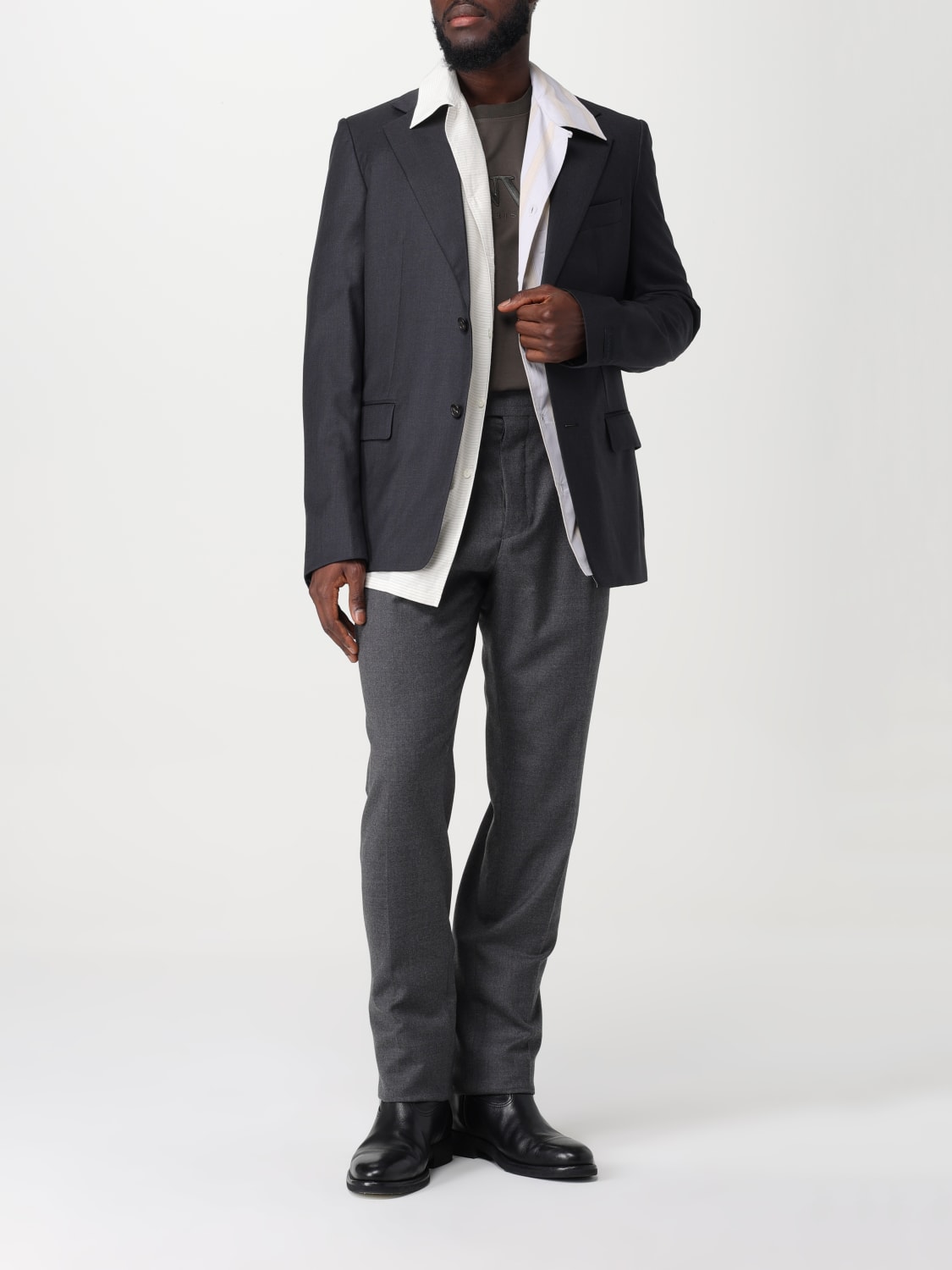 LANVIN JACKET: Jacket men Lanvin, Grey - Img 2