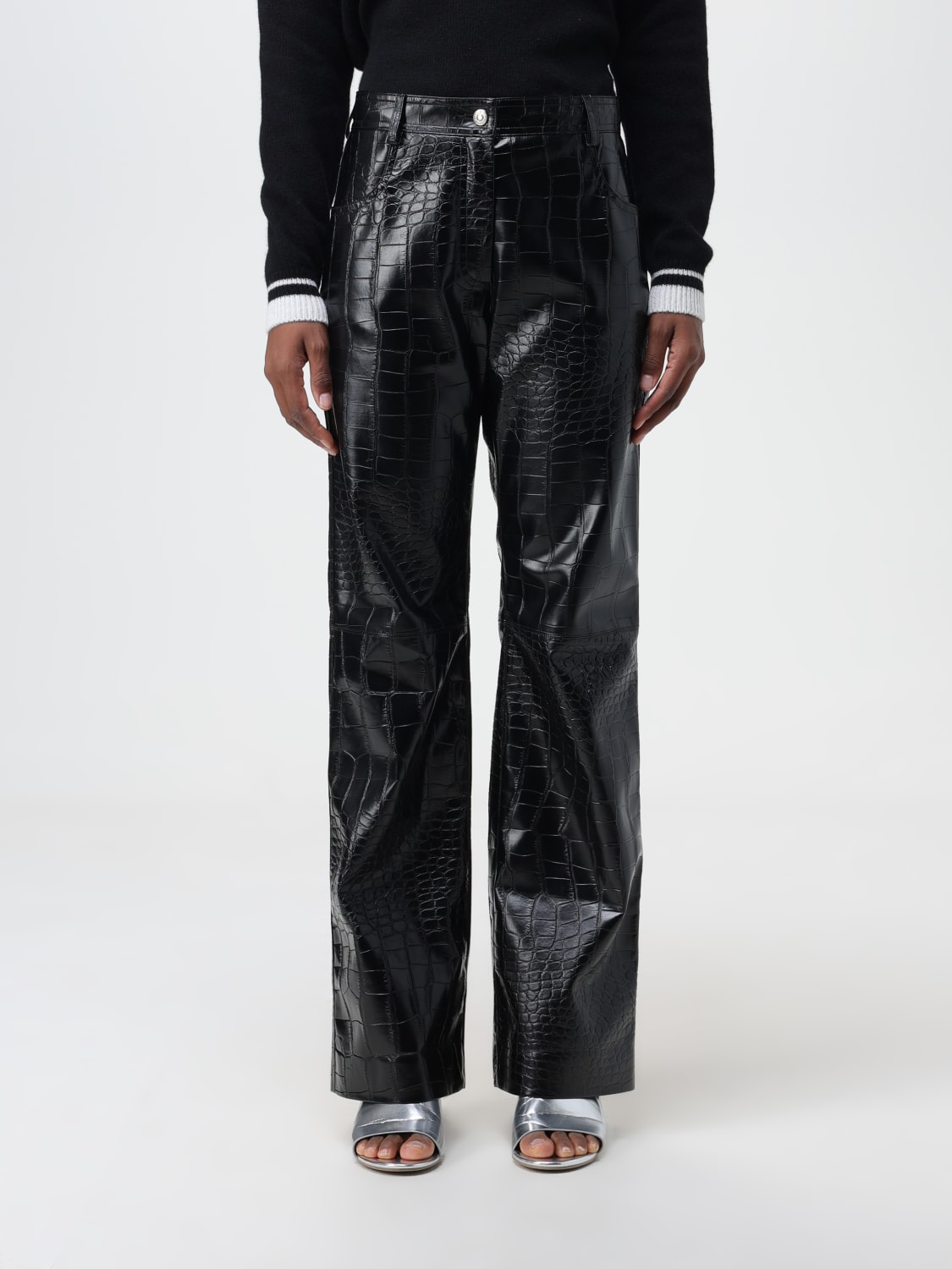 MSGM: Pants woman - Black | MSGM pants 3541MDP16237611