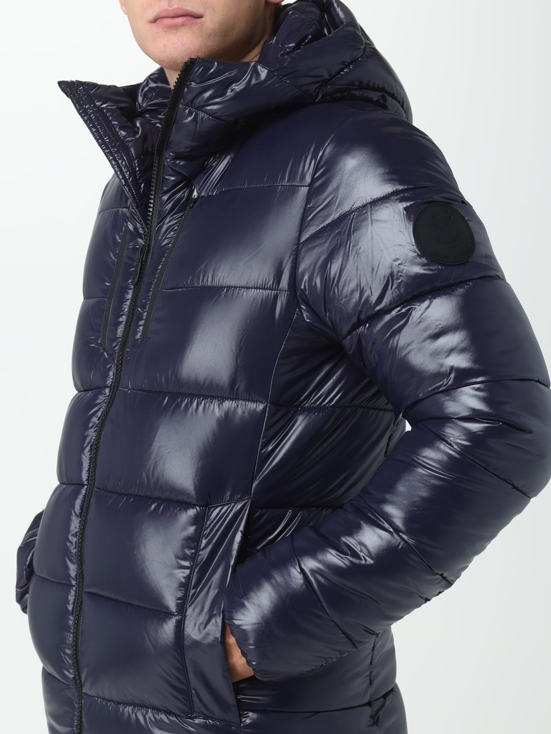 SAVE THE DUCK JACKET: Jacket men Save The Duck, Blue - Img 4