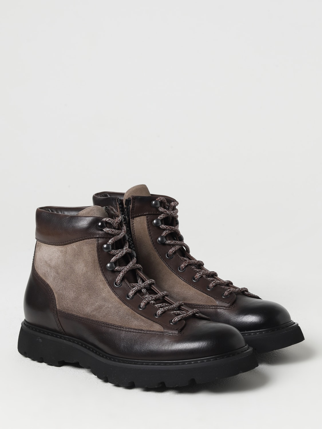 DOUCAL'S BOTTINES: Chaussures homme Doucal's, Marron - Img 2