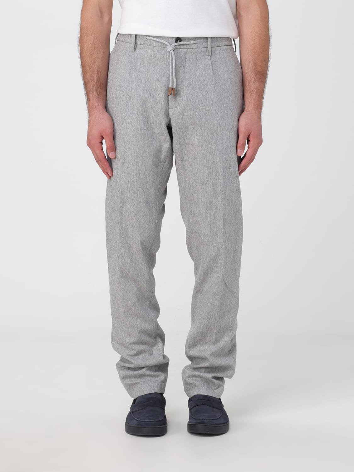 ELEVENTY PANTS: Pants men Eleventy, Grey - Img 1