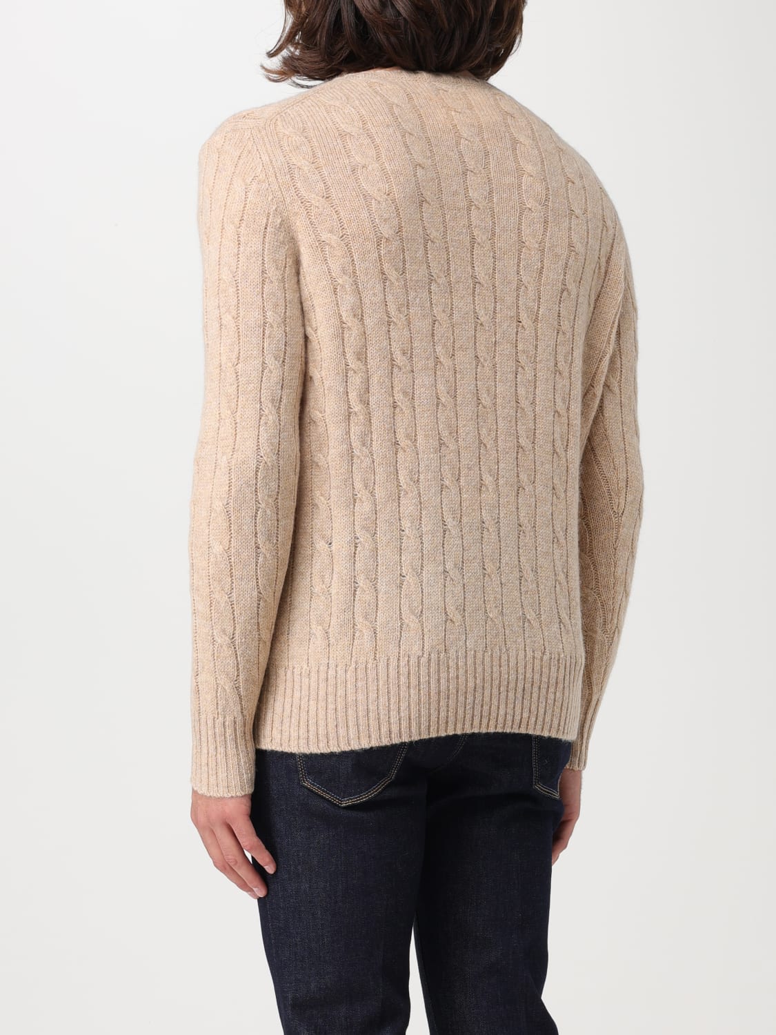 BALLANTYNE PULLOVER: Pullover herren Ballantyne, Beige - Img 2