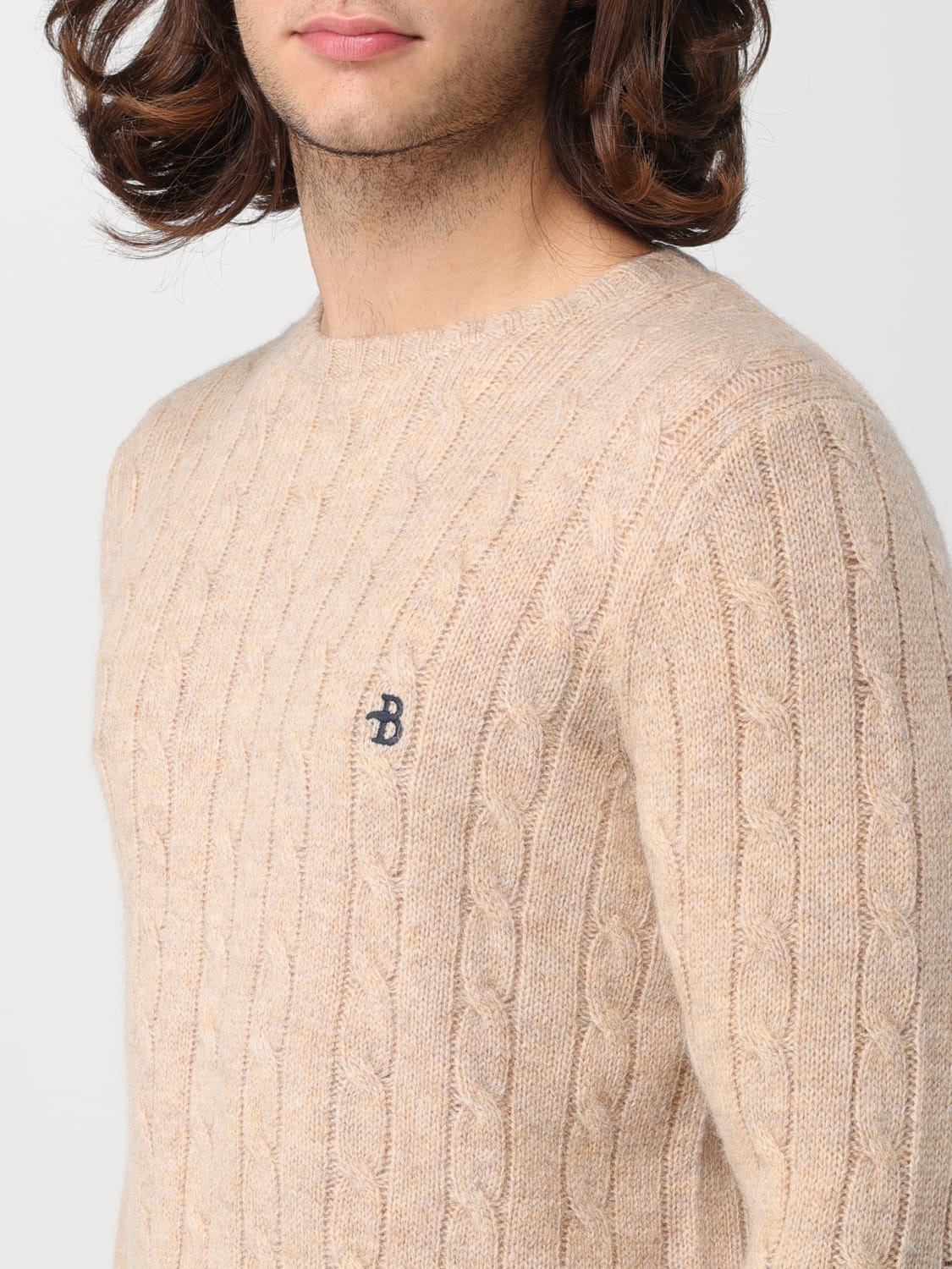 BALLANTYNE PULLOVER: Pullover herren Ballantyne, Beige - Img 3