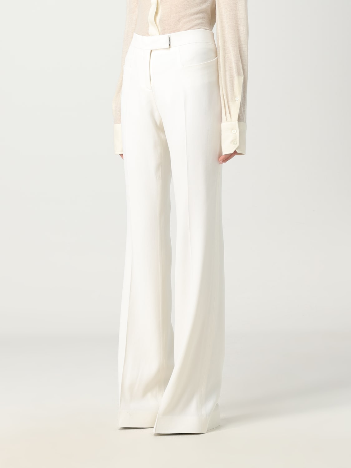 TOM FORD HOSE: Hose damen Tom Ford, Weiß - Img 4