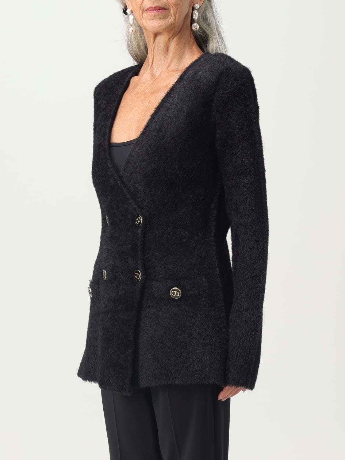 TWINSET JACKET: Jacket woman Twinset, Black - Img 3