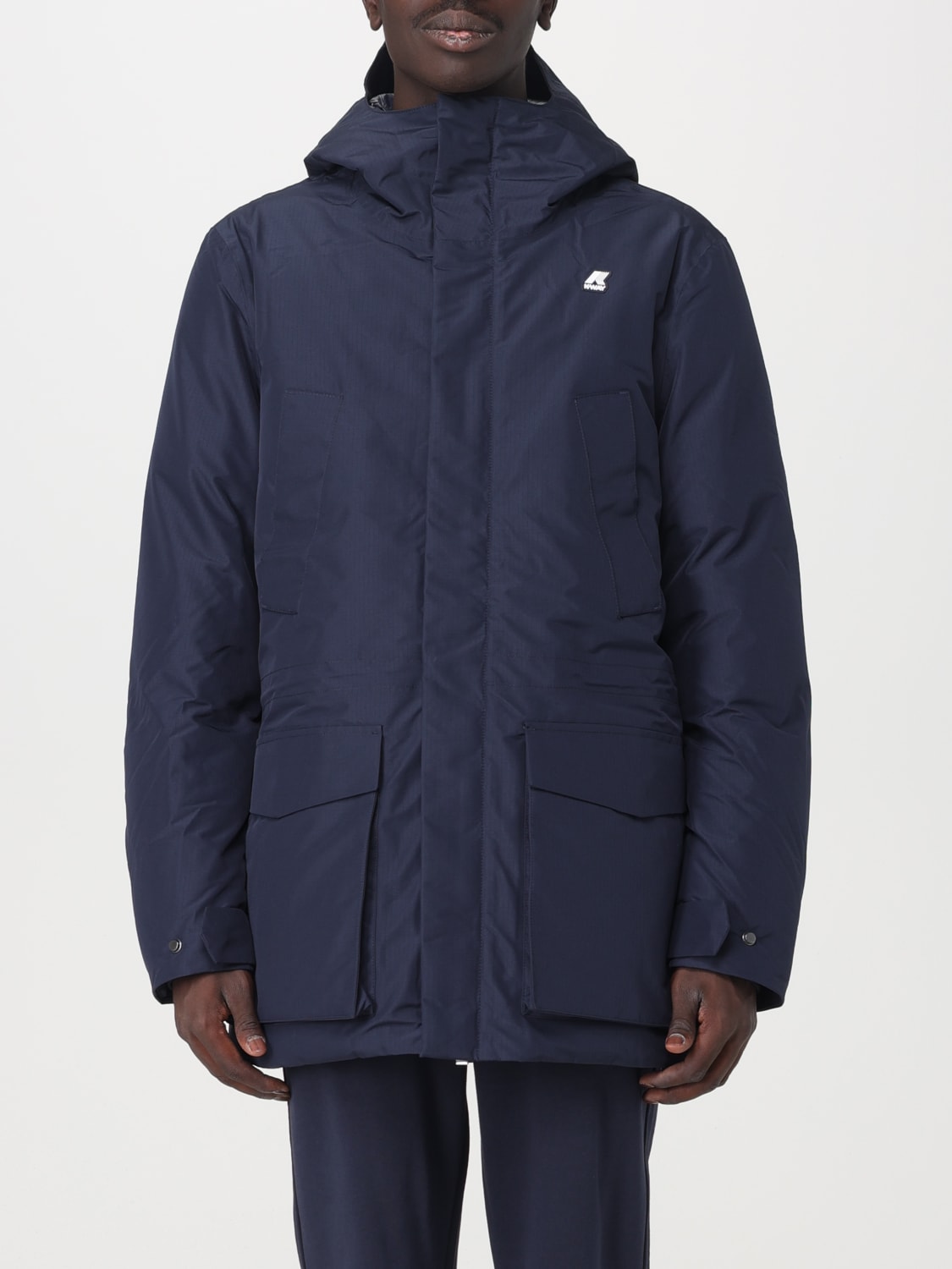 K-WAY MANTEL: Mantel herren K-way, Blau - Img 1