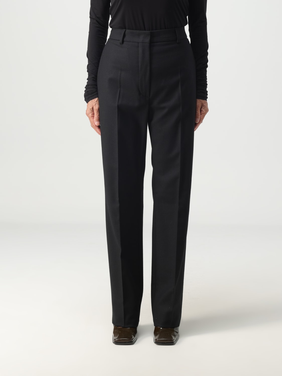 パンツ SPORTMAX Woman Pants Black 2321360933600 003 Sportmax Outlet: Pants woman - Black | Sportmax pants