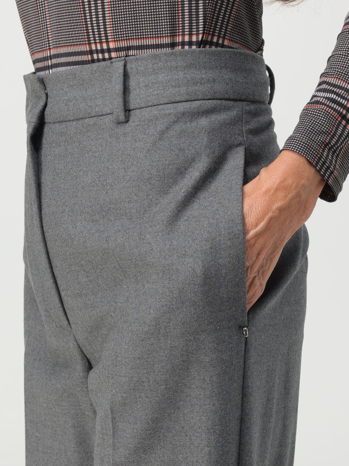 パンツ SPORTMAX Woman Pants Grey 2321360633600 002 Sportmax Outlet: Pants woman - Grey | Sportmax pants