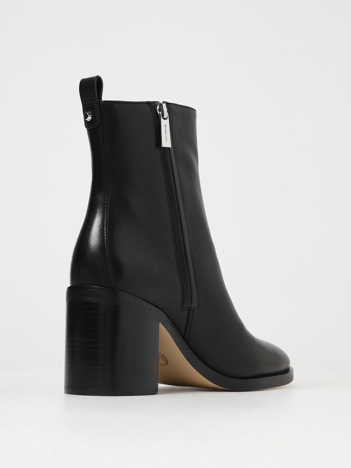 MICHAEL MICHAEL KORS Regan leather ankle boots Black Michael Michael Kors flat ankle boots 40F3RGME7L online at GIGLIO.COM