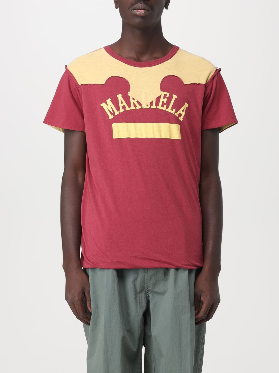 MAISON MARGIELA CAMISETA: Camiseta hombre Maison Margiela, Granate - Img 1