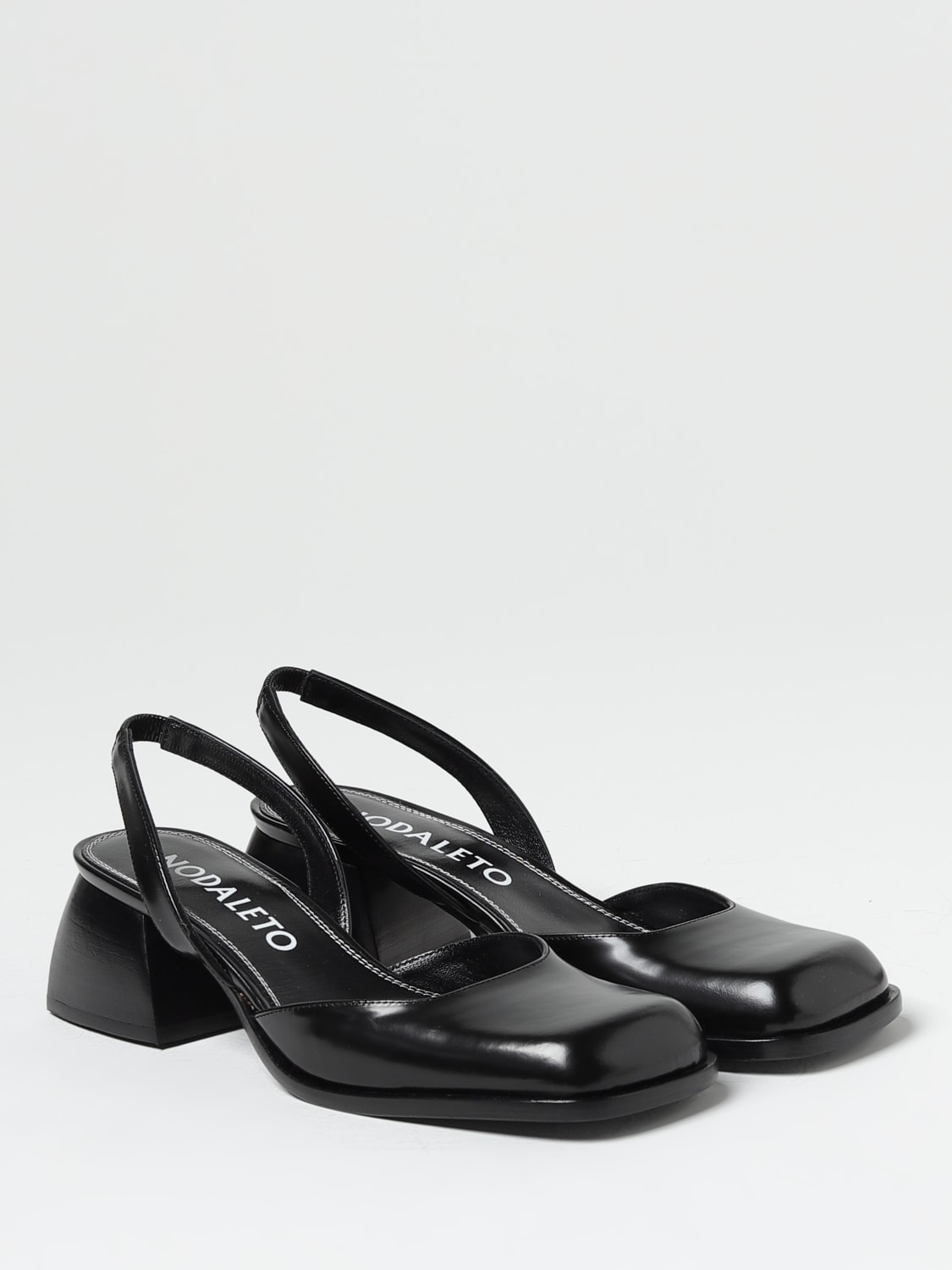 シューズ・サンダルその他 NODALETO Woman High heel shoes Black NO39165 BLACK GLASSED Nodaleto Outlet: High heel shoes woman - Black | Nodaleto