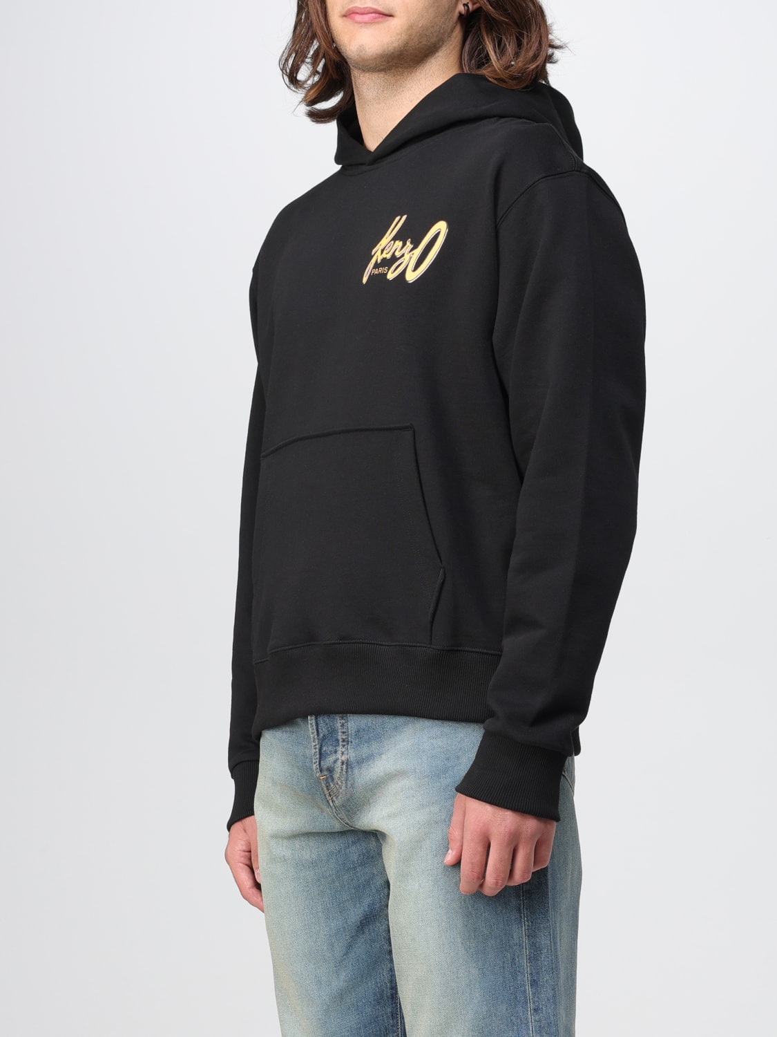 KENZO SWEATSHIRT: Kenzo cotton sweatshirt, Black - Img 4