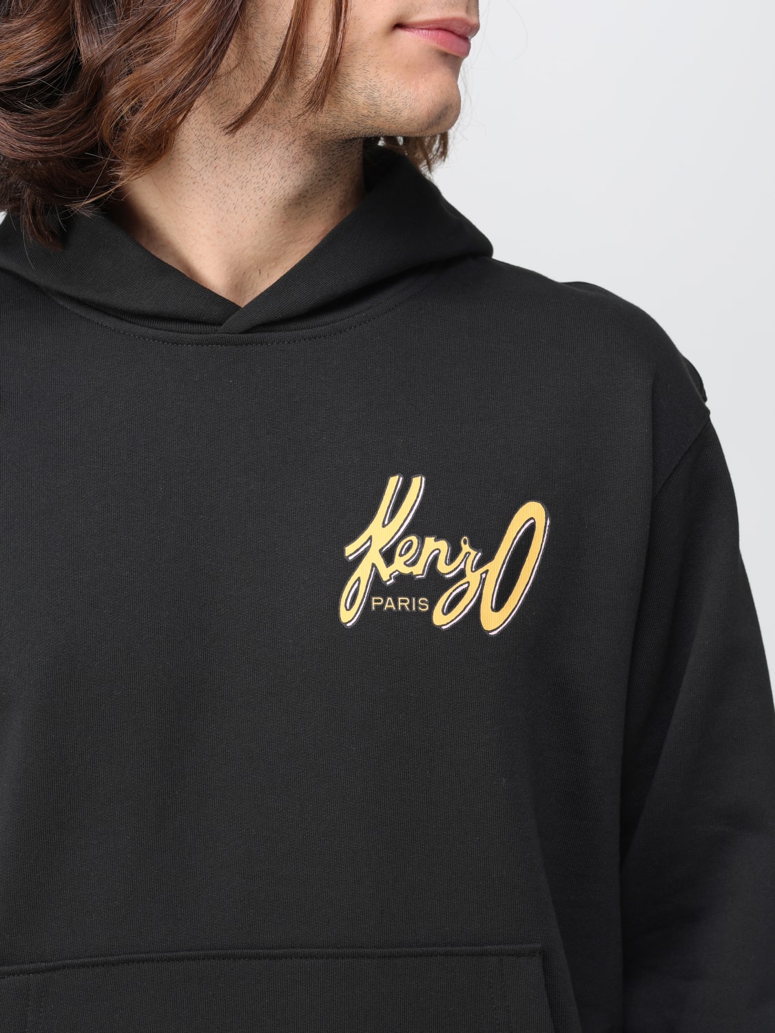 KENZO SWEATSHIRT: Kenzo cotton sweatshirt, Black - Img 5