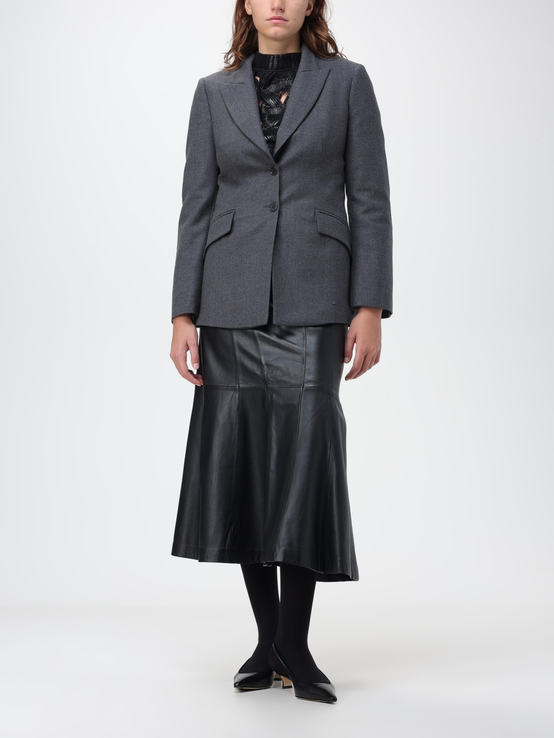 ALBERTA FERRETTI VESTE: Veste femme Alberta Ferretti, Gris - Img 2