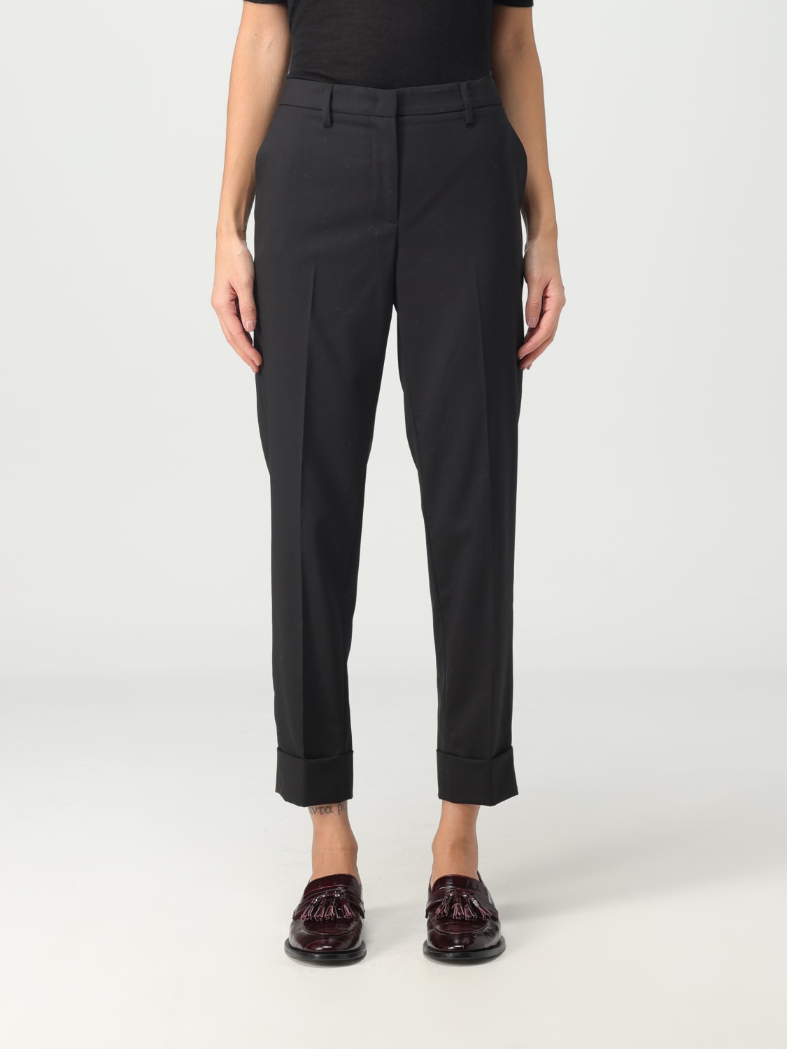 FABIANA FILIPPI PANTS: Pants woman Fabiana Filippi, Black - Img 1