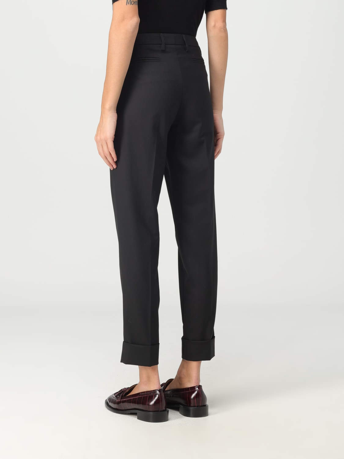 FABIANA FILIPPI PANTS: Pants woman Fabiana Filippi, Black - Img 2