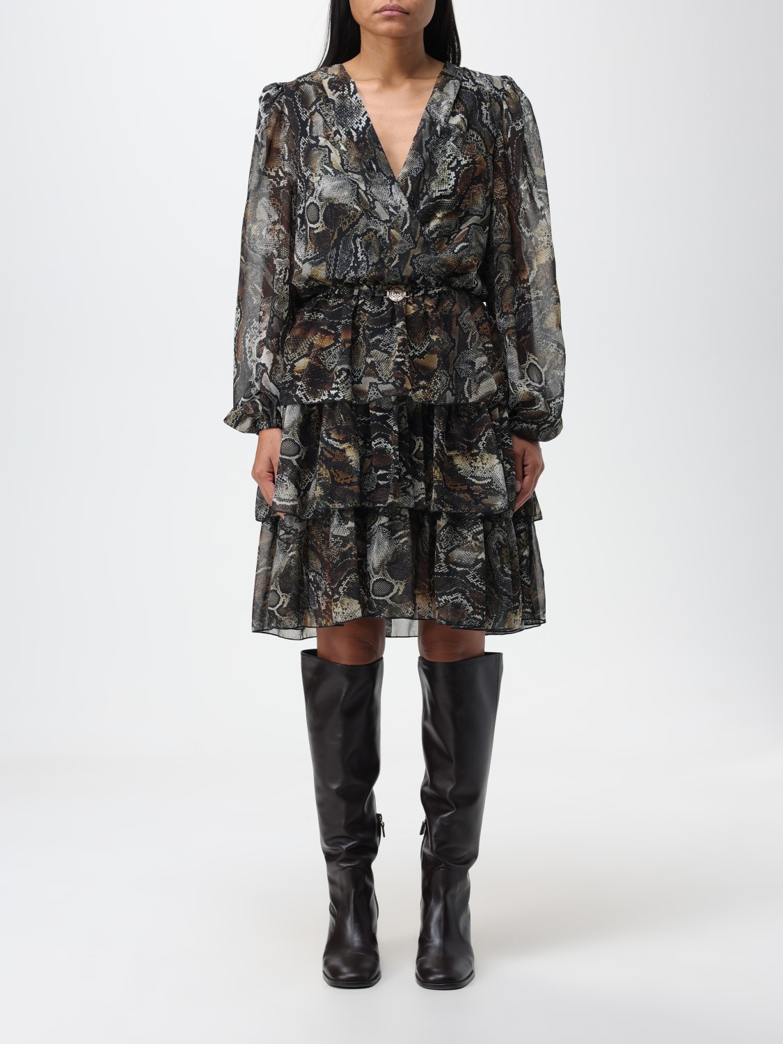 ワンピース JUST CAVALLI Woman Dress Multicolor 75PAO932NS328 637 Just Cavalli Outlet: Dress woman - Multicolor | Just Cavalli