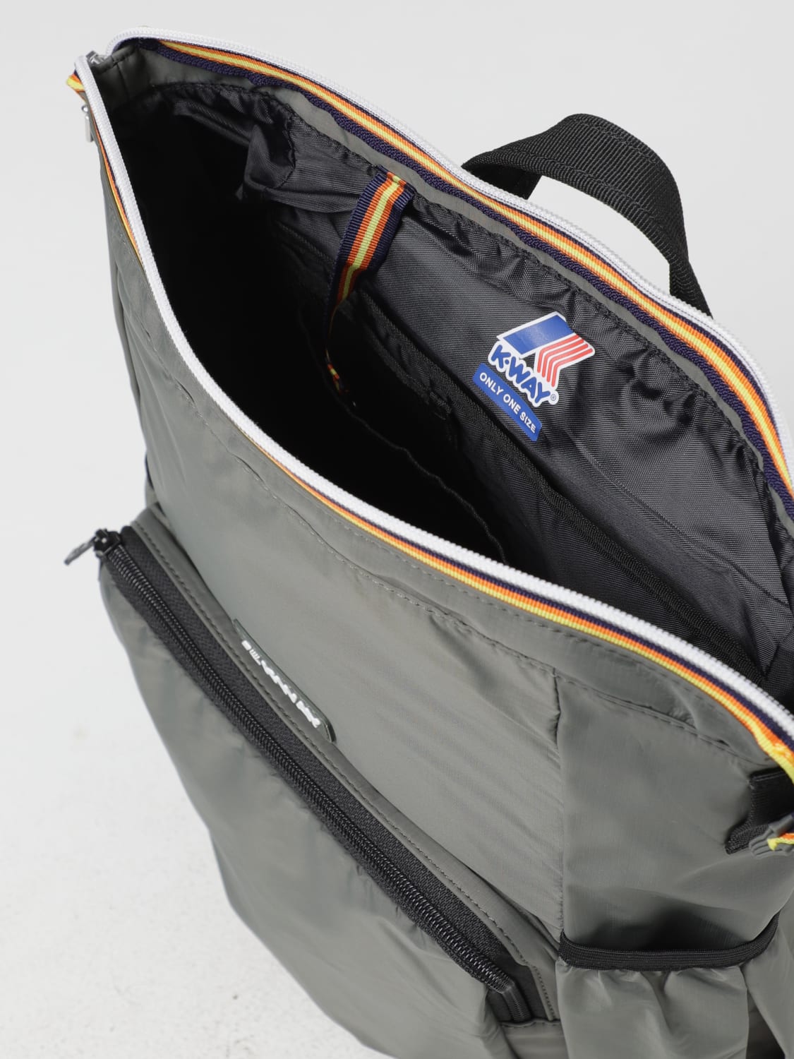 K-WAY BACKPACK: Backpack men K-way, Bottle Green - Img 4