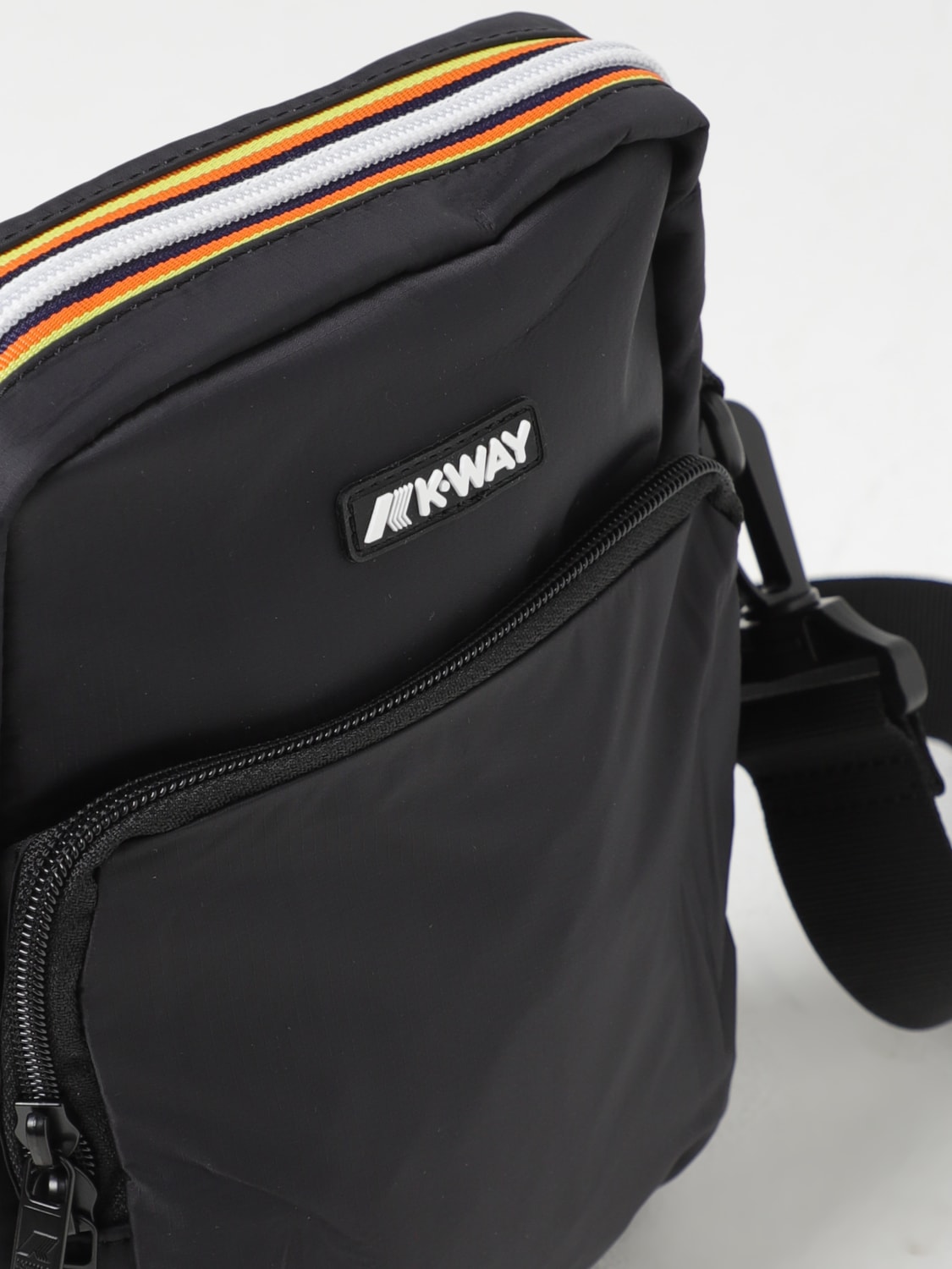 K-WAY SHOULDER BAG: Bags men K-way, Black - Img 3