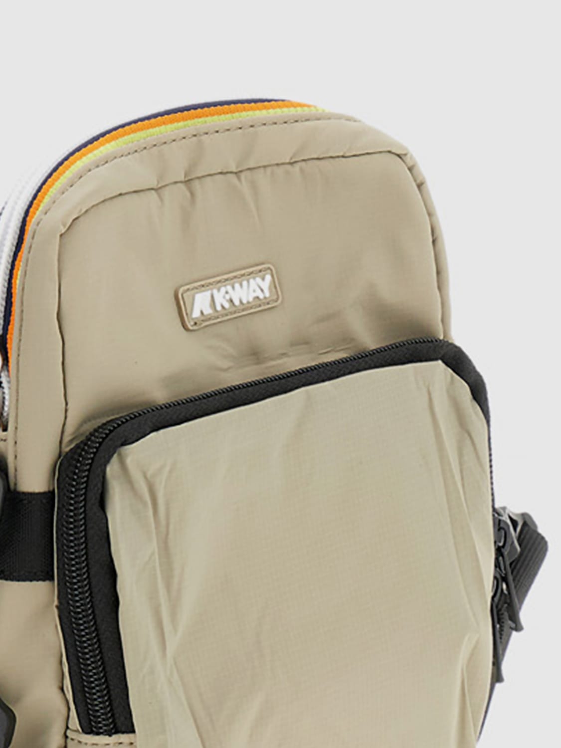 K-WAY BANDOLERA: Bolsos hombre K-way, Beige - Img 3