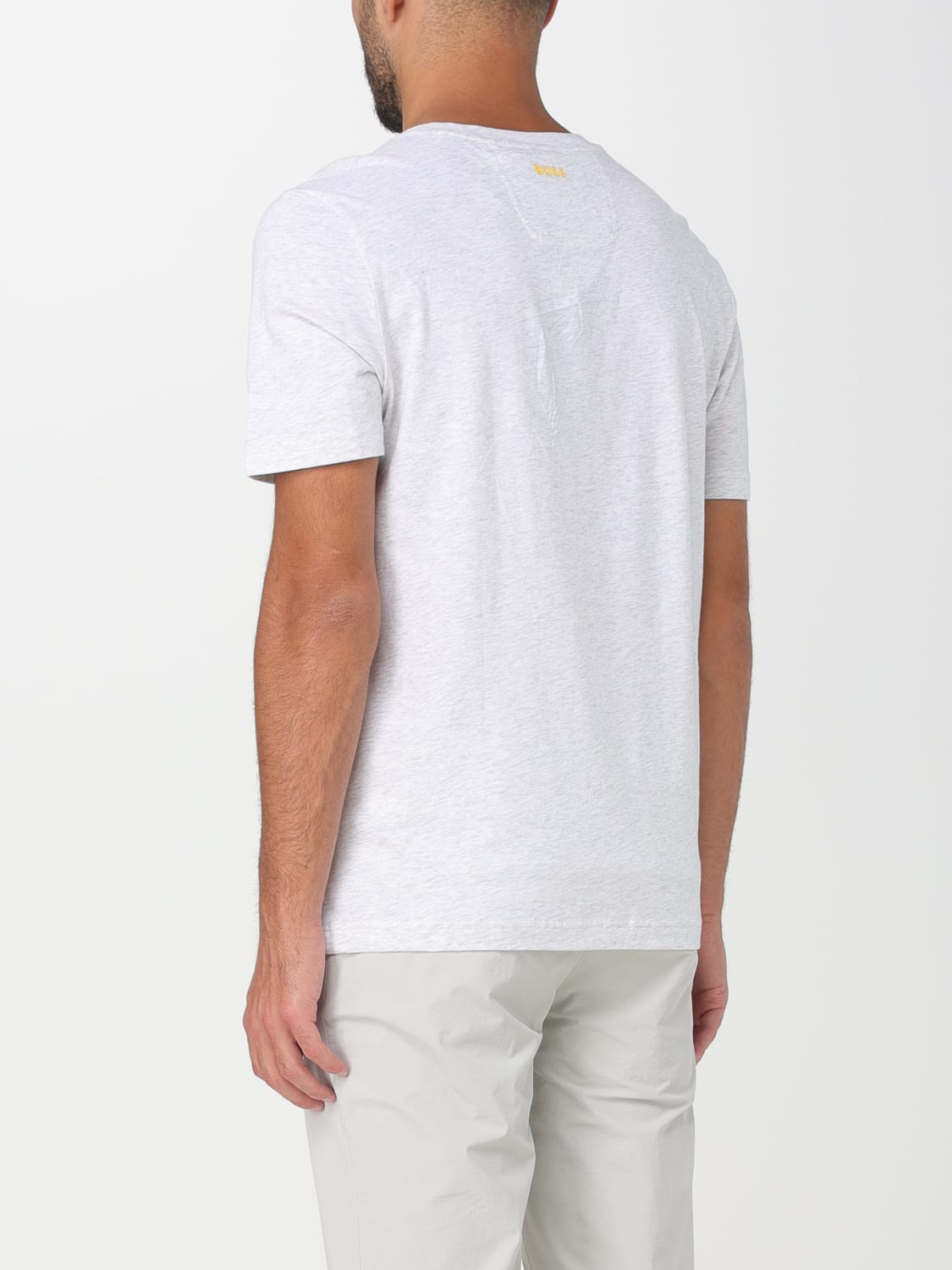 Tシャツ・カットソー BOSS Men T-shirt Yellow 50494106 057 Boss Outlet: T-shirt men - Yellow | Boss t-shirt 50494106
