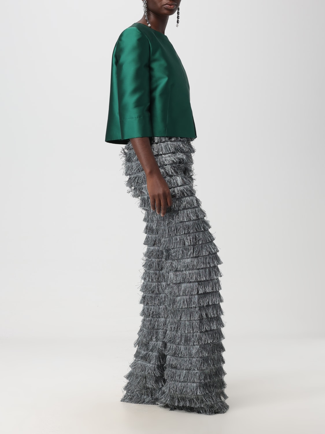 ALBERTA FERRETTI JACKET: Jacket woman Alberta Ferretti, Green - Img 2