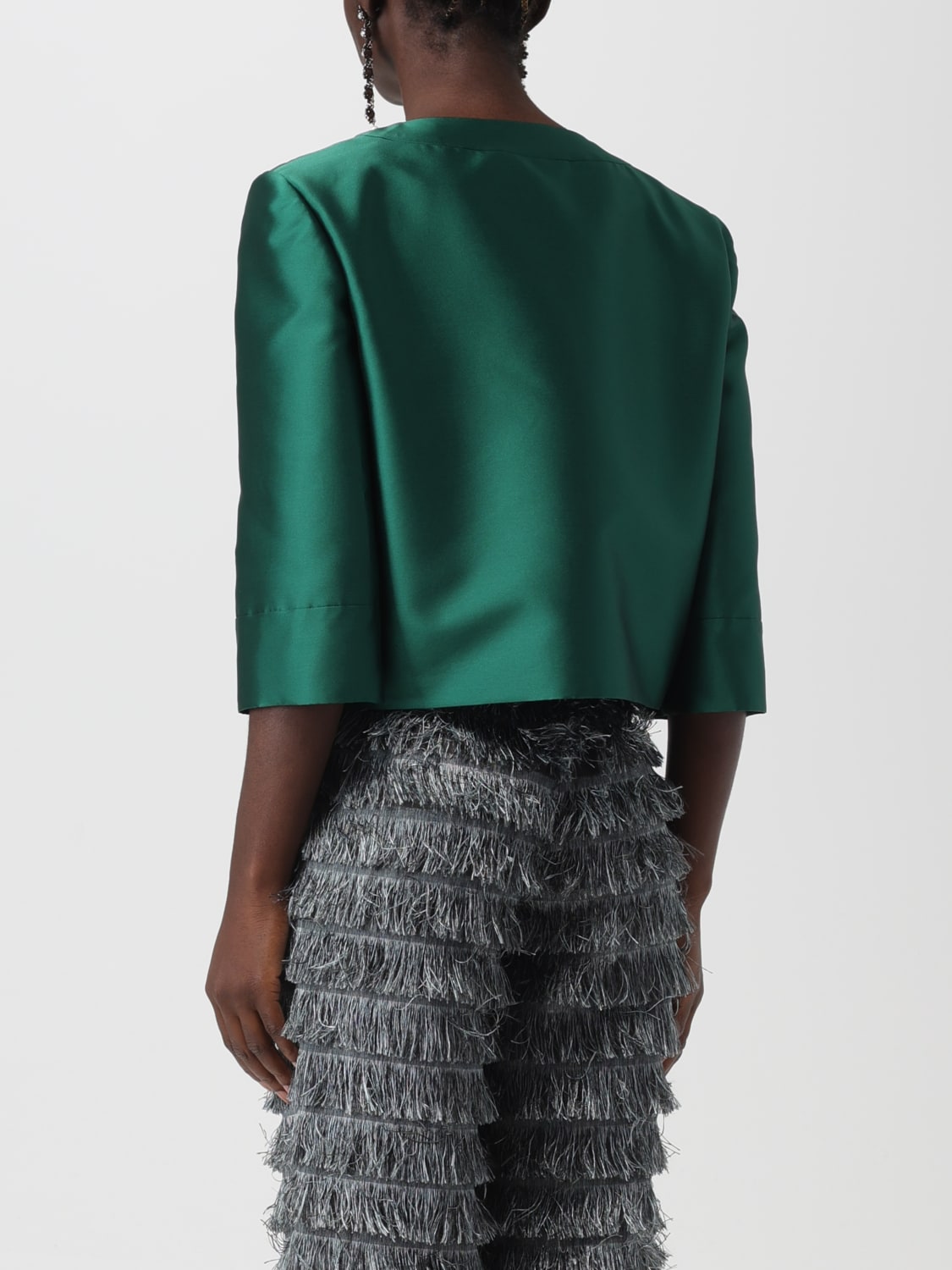 ALBERTA FERRETTI JACKET: Jacket woman Alberta Ferretti, Green - Img 3