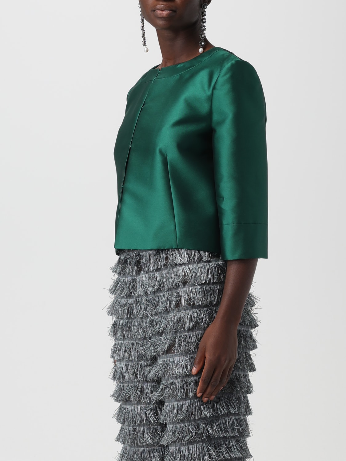 ALBERTA FERRETTI JACKET: Jacket woman Alberta Ferretti, Green - Img 4