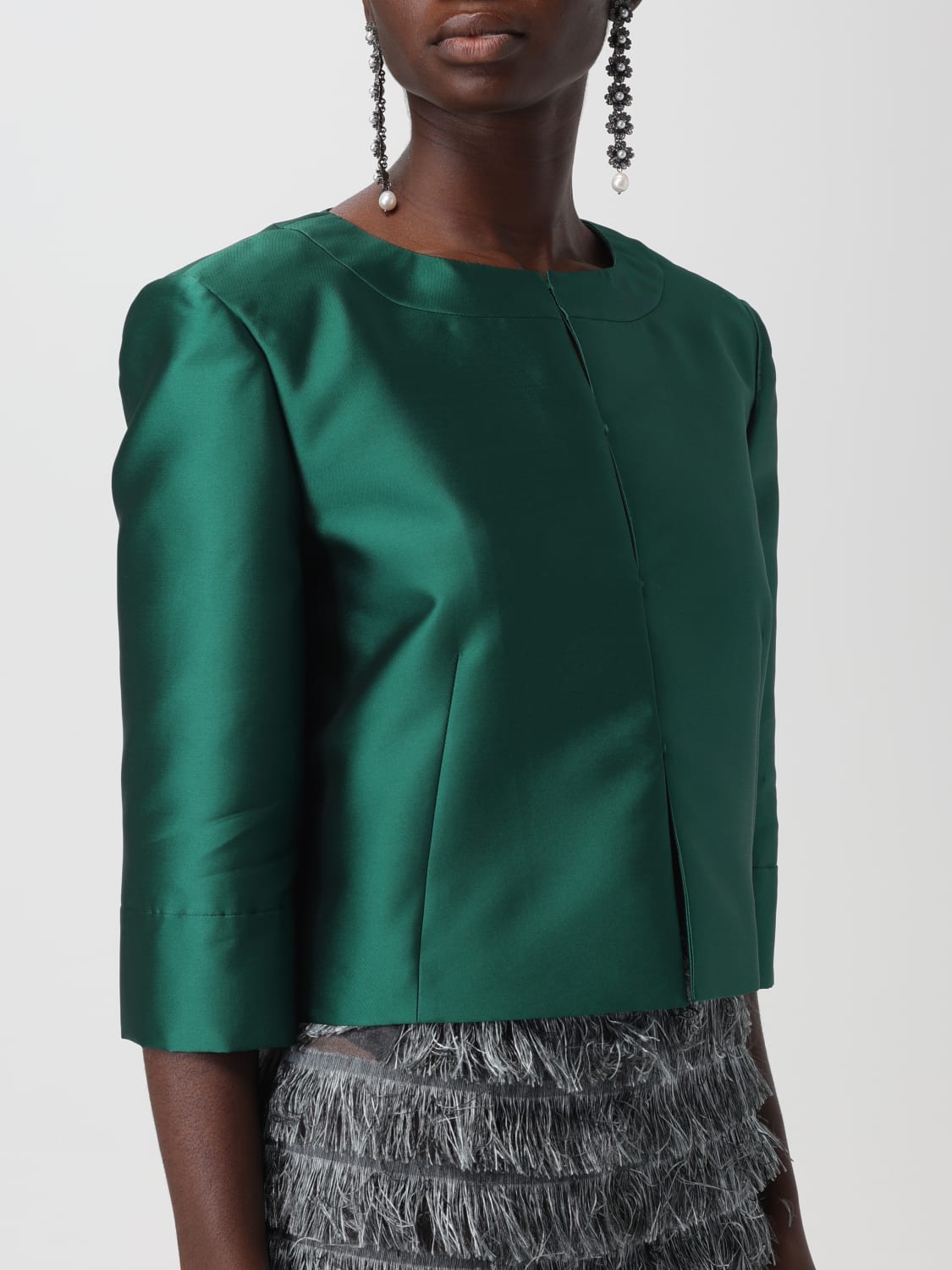 ALBERTA FERRETTI JACKET: Jacket woman Alberta Ferretti, Green - Img 5