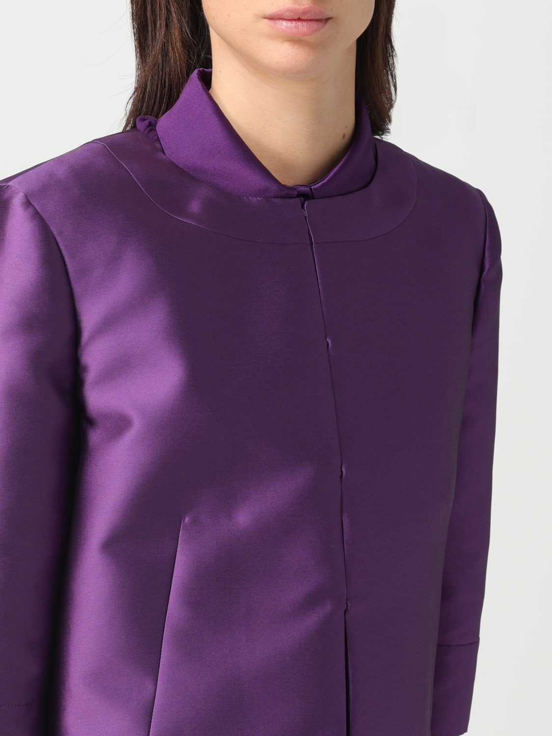 ALBERTA FERRETTI CHAQUETA: Chaqueta mujer Alberta Ferretti, Violeta - Img 5