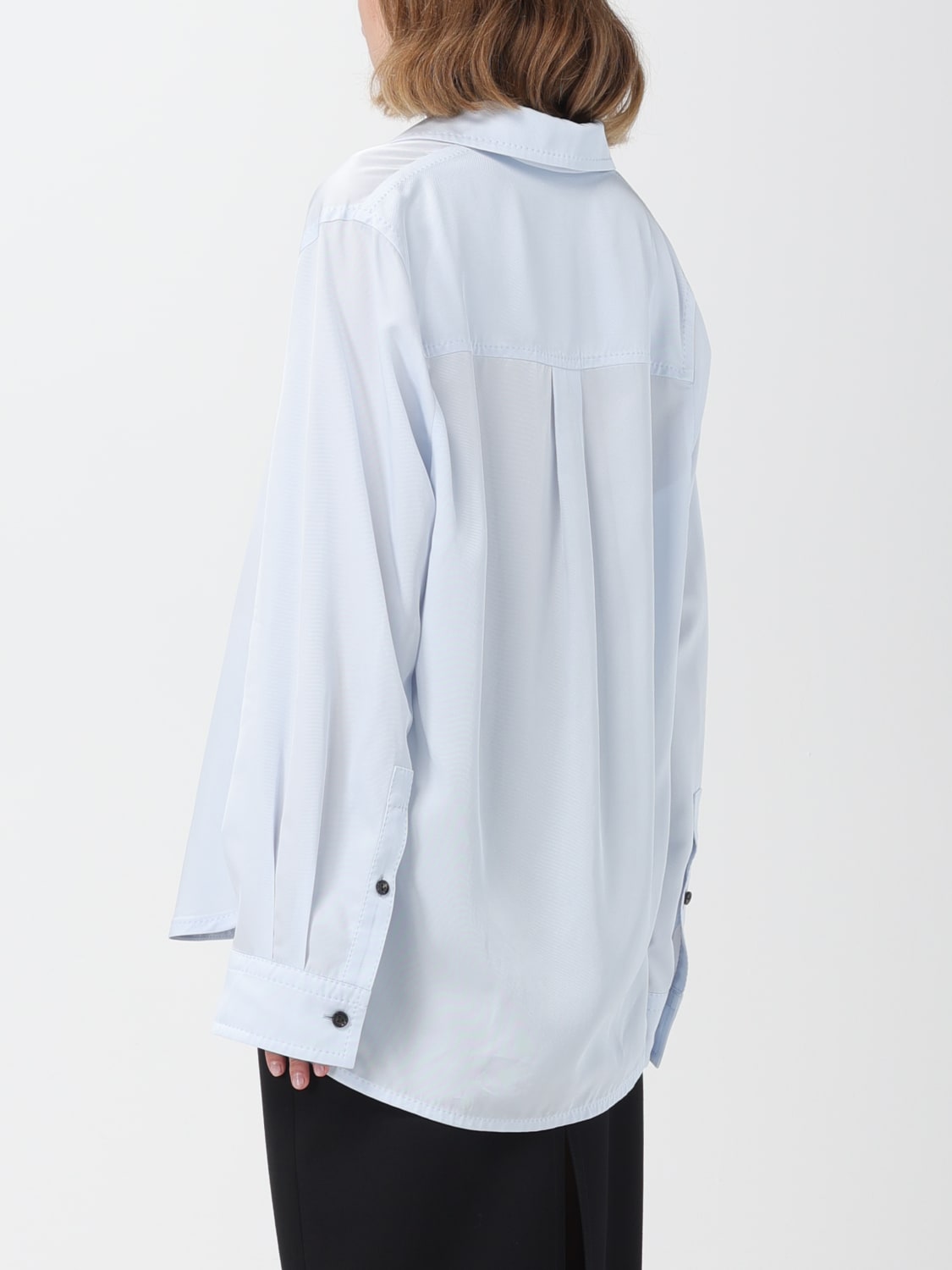 BOTTEGA VENETA HEMDBLUSE: Hemdbluse damen Bottega Veneta, Hellblau - Img 3