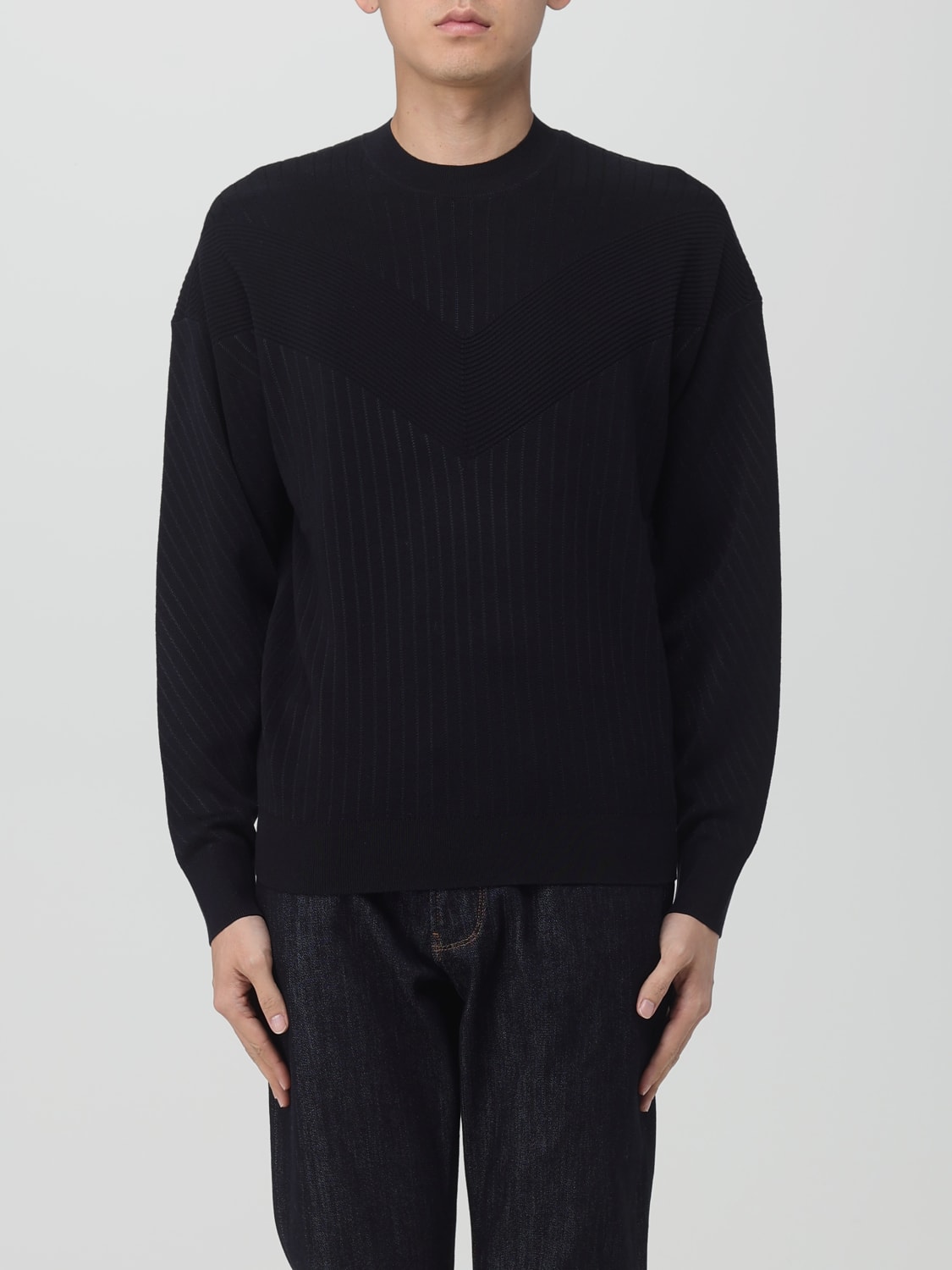 Giglio Maglia Emporio Armani in cotone e viscosa