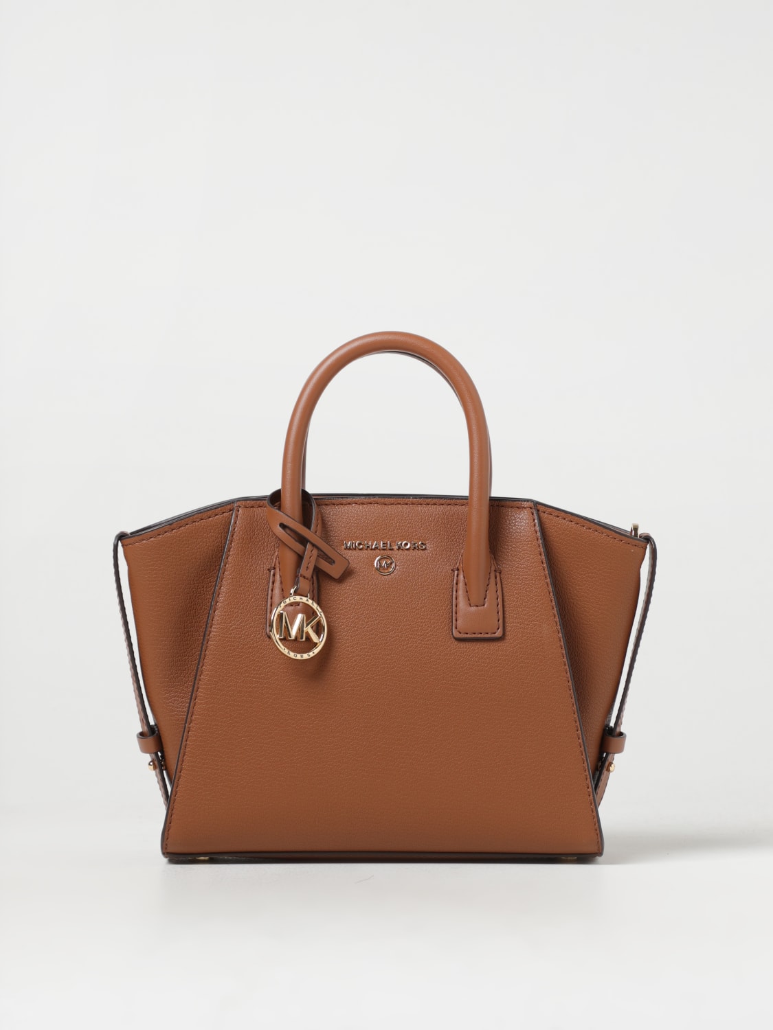 Michael Michael Kors Avril bag in grained leather with shoulder strap