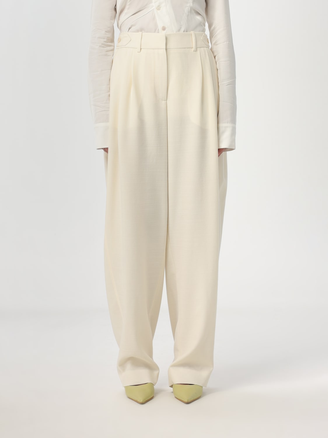 STELLA MCCARTNEY PANTS: Pants woman Stella McCartney, White - Img 1