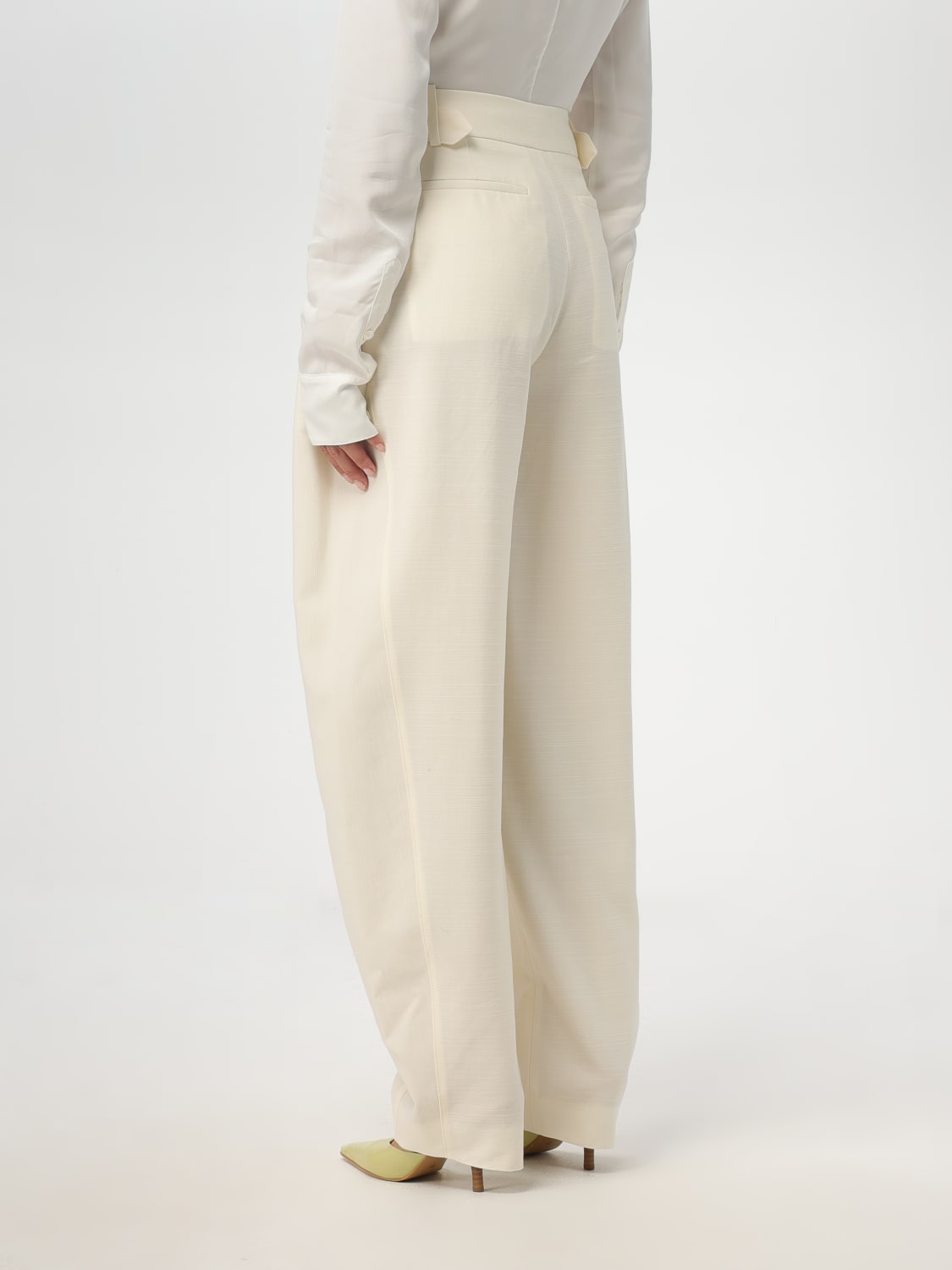 STELLA MCCARTNEY PANTS: Pants woman Stella McCartney, White - Img 3