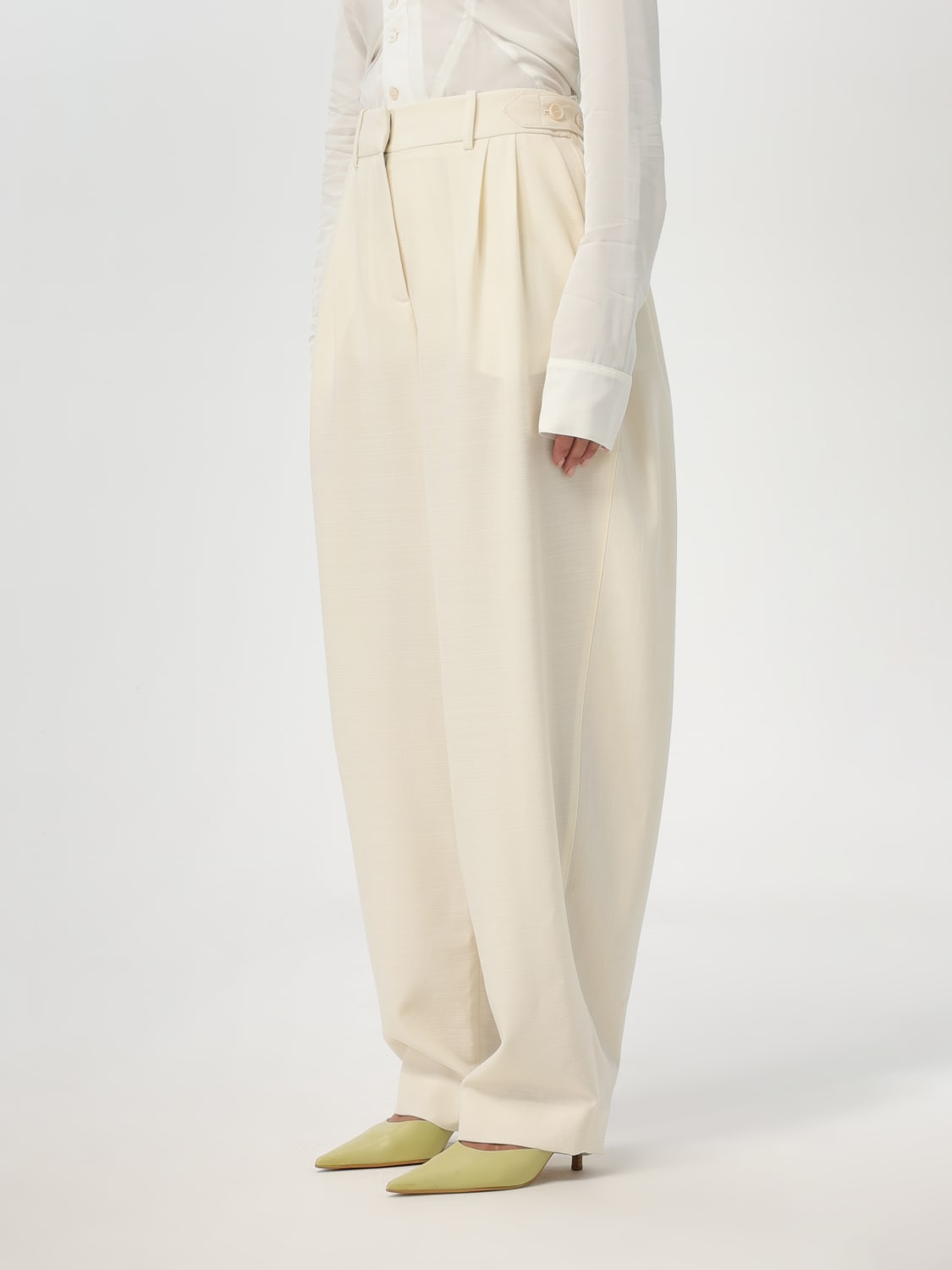 STELLA MCCARTNEY PANTS: Pants woman Stella McCartney, White - Img 4